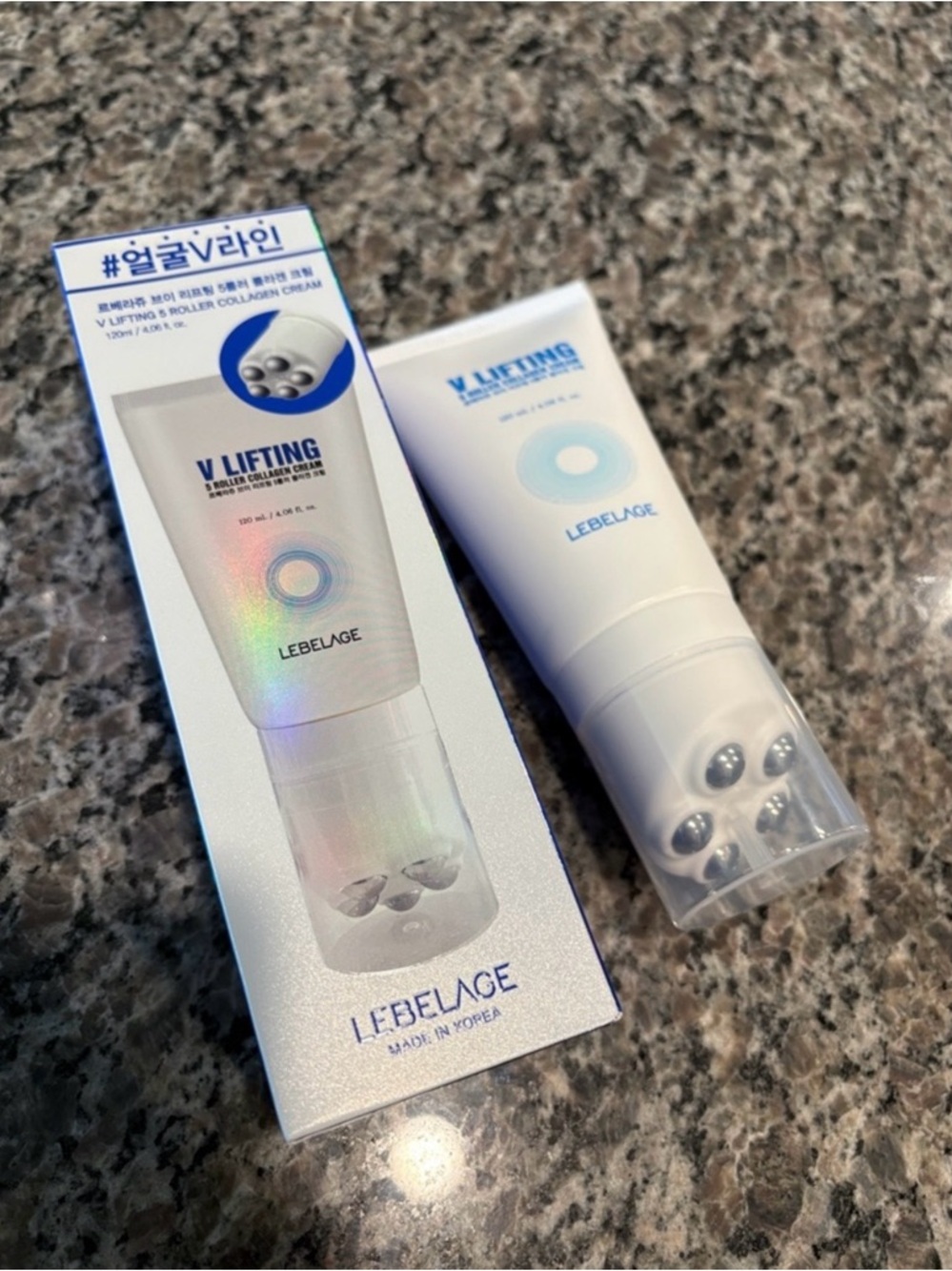 LEBELAGE V Lifting Roller Collagen Cream Made in Korea NWT